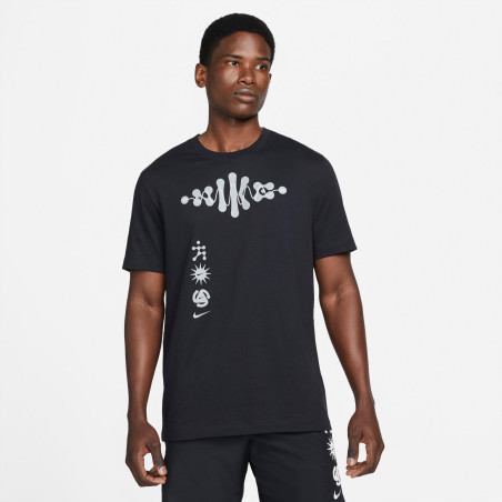 Nike Camiseta manga corta Dri-FIT Wild Run Running hombre en Negro  |Intersport.es
